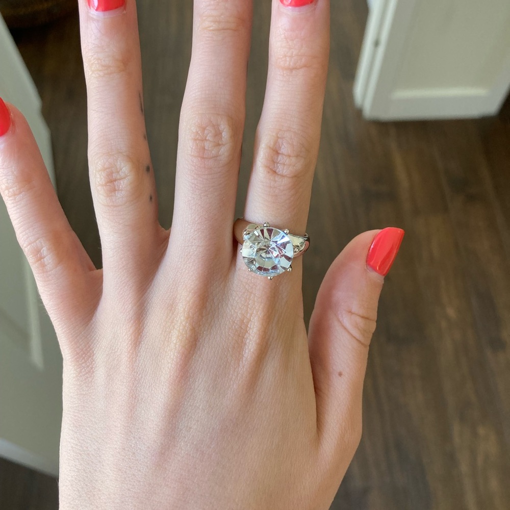 Show Me Your MuMu Faux Diamond Ring